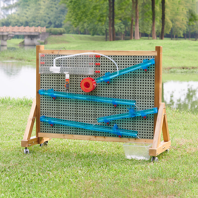 Super water chute/ball run (151 components)