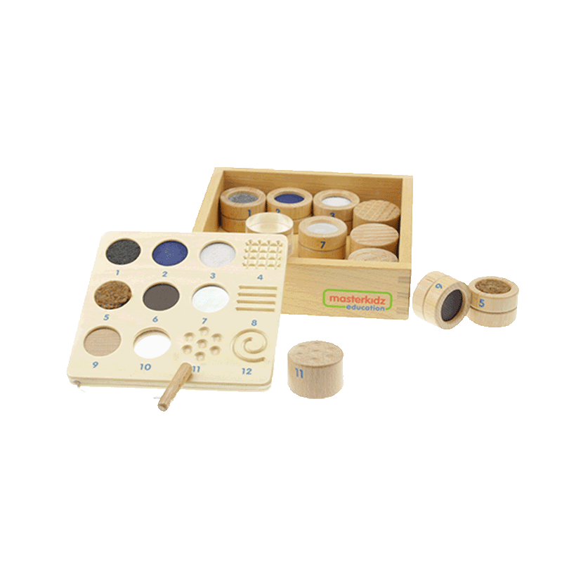 Tactile Training Texture and Material Teaching Set (Tray Include）