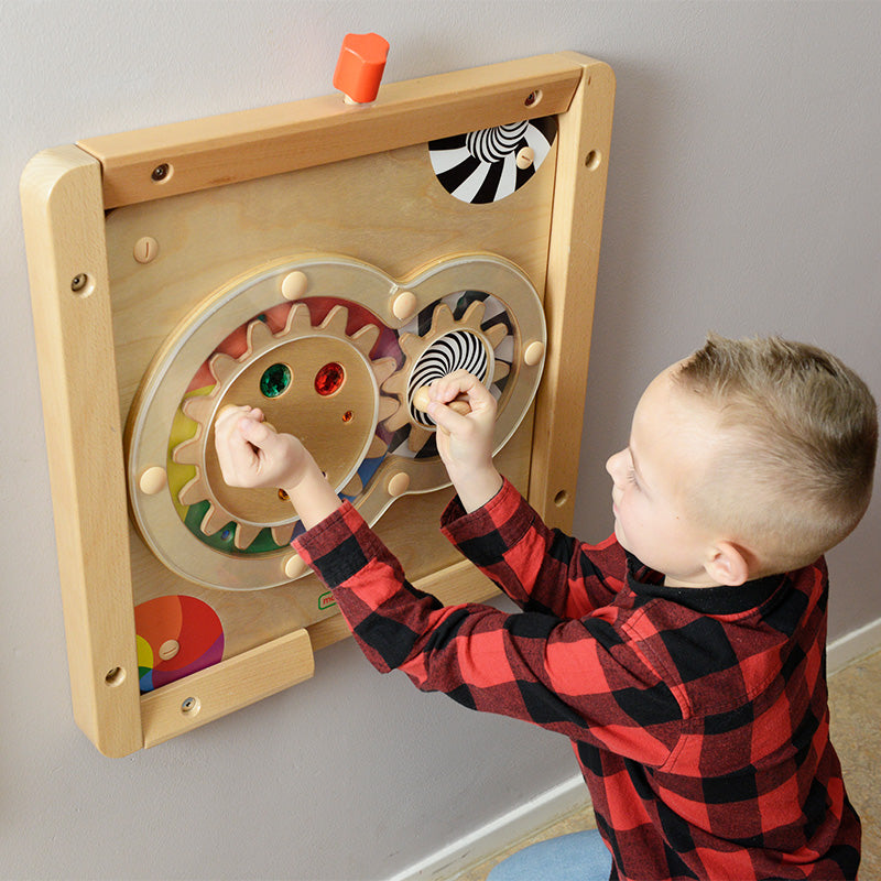 Hand Coordination Training Gears Wooden Natural Toys