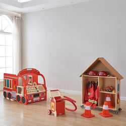 Dramatic Play - Fire Engine Role Play Accessories 12 Piece Set