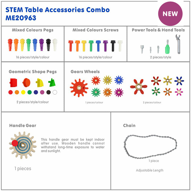 STEAM Table Accessories Combo