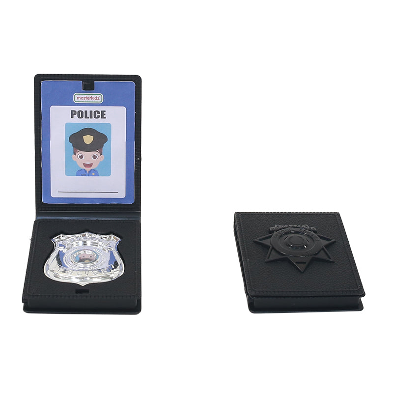 Dramatic Play - Police Station Role Play Accessories 14 Piece Set