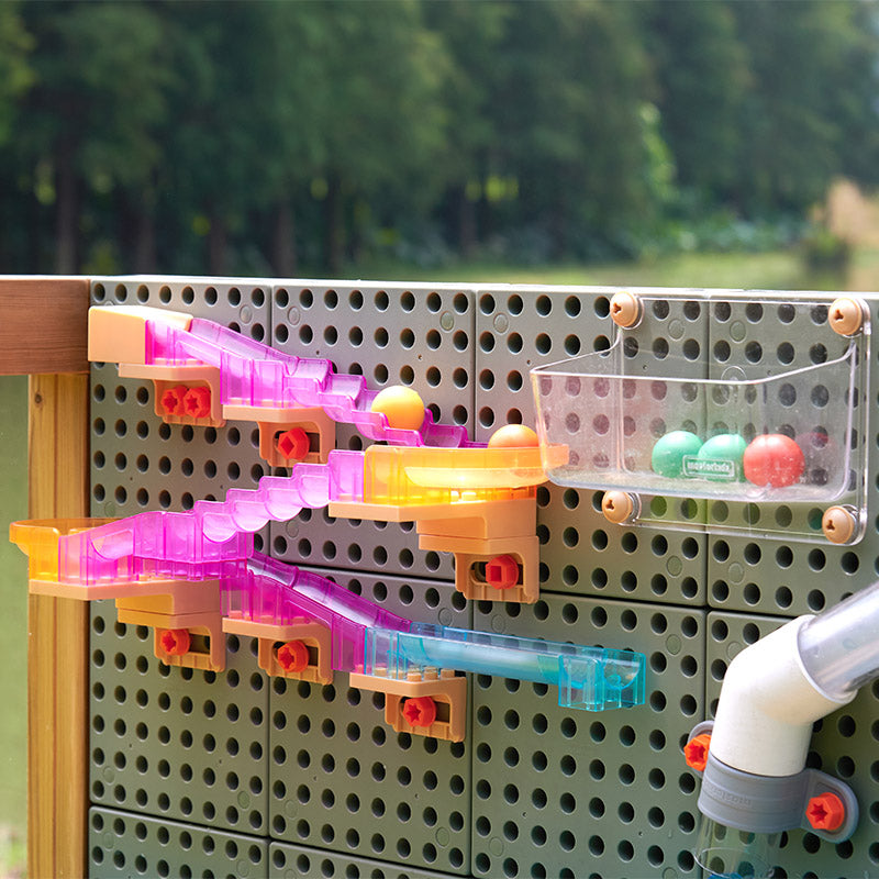 Outdoor STEAM Activity Station with Sand Pit