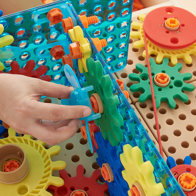 Advanced Level Gears and Pulleys Kit (198 Piece)