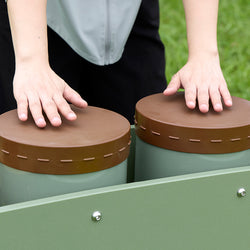 Large Moveable Double Outdoor Congas