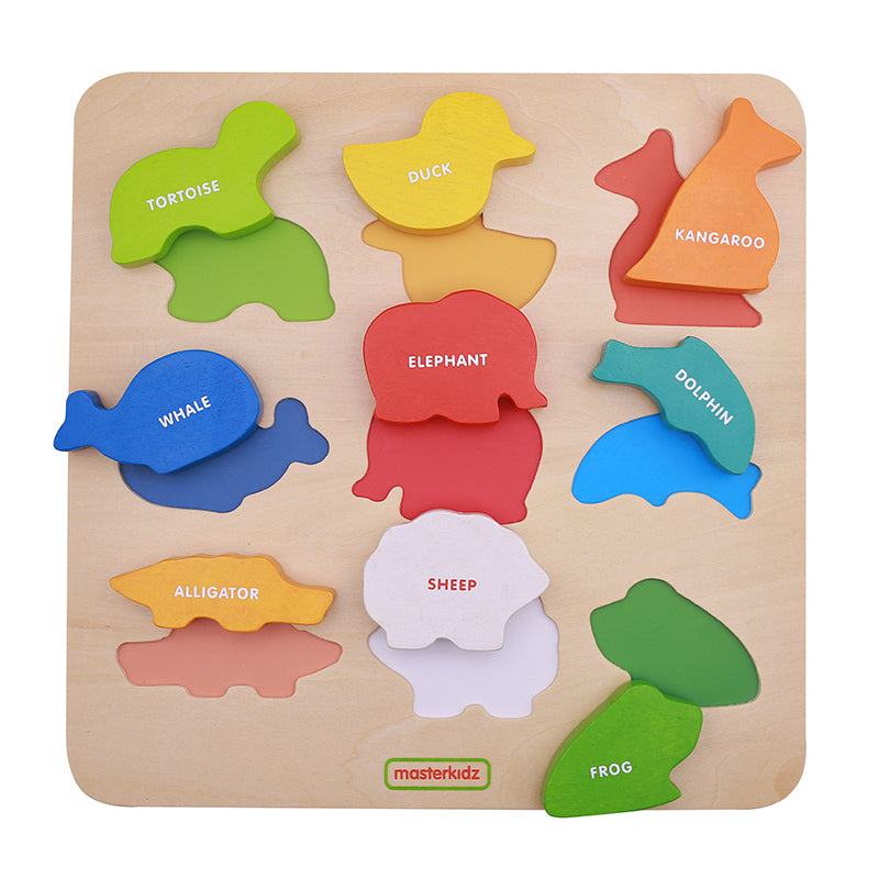 Animal Shape Sorting Board