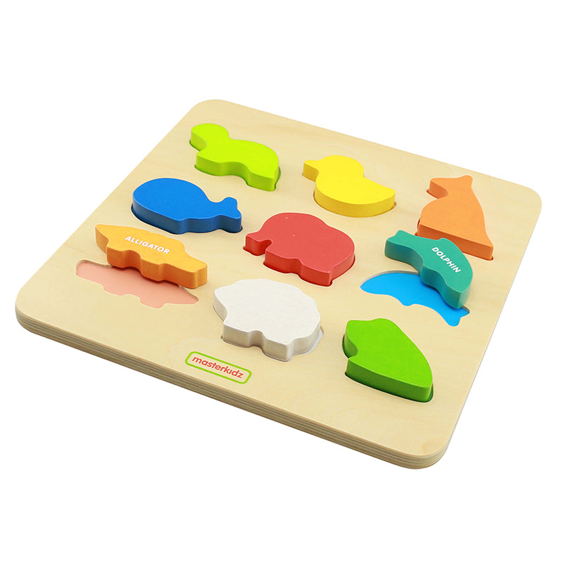 Animal Shape Sorting Board