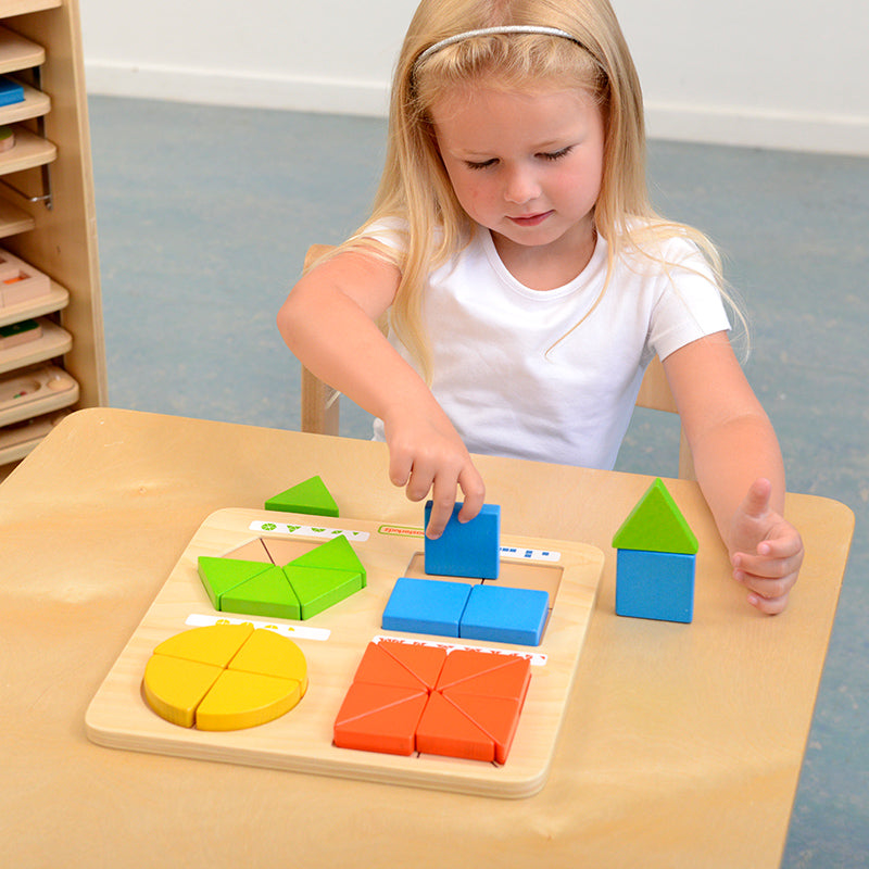 Geometric Shapes Building Fun