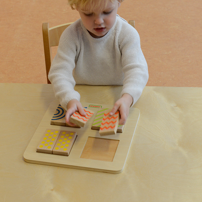 2-Sided Tactile 'n Visual Matching Blocks