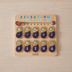 Number and Quantity Sorting Egg Plants