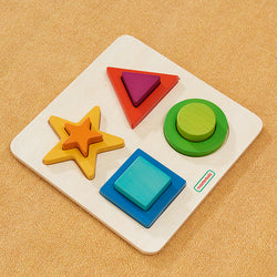 Geometric Shape Learning Stacker Toy