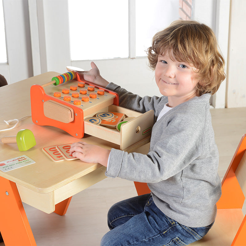 Cash Register Pretend Play Wooden Learning STEM Toys