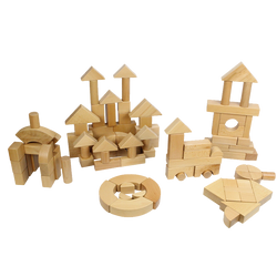 Wooden Block Set - 92 Piece