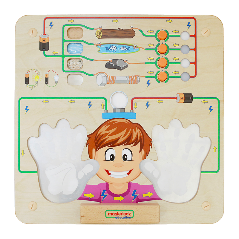 Conductivity Experiment Learning Board Play Teaching Aids | Masterkidz
