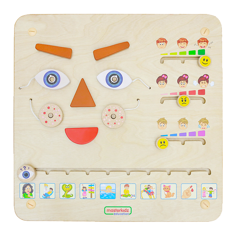 Emotional Expression Learning Board Play Teaching Aid | Masterkidz