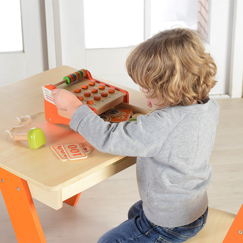 Cash Register Pretend Play Wooden Learning STEM Toys