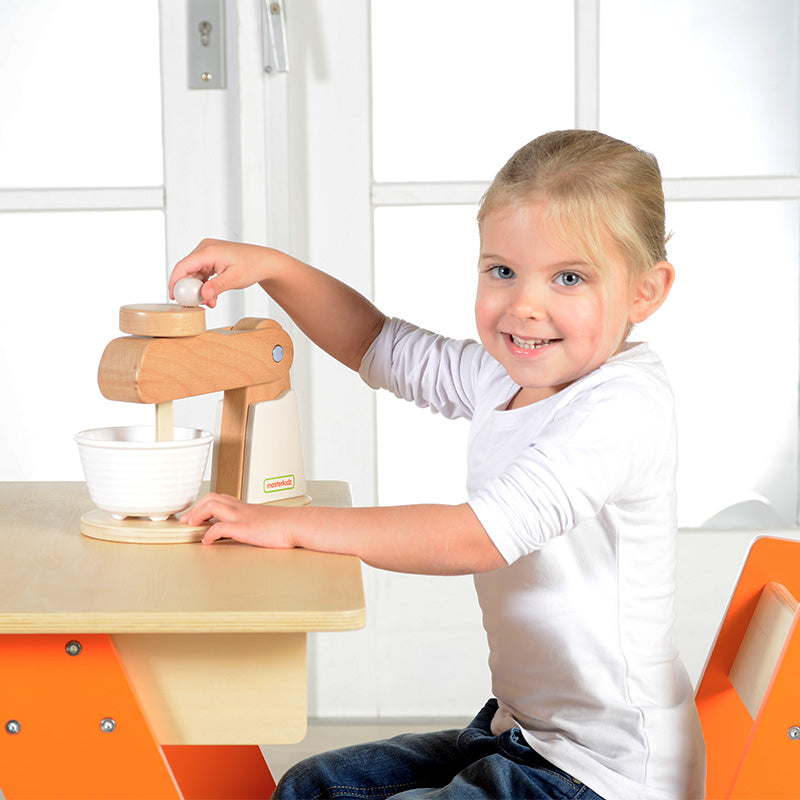 Montessori Two Sided Kids Play Kitchen & Diner | Cooking Playset | 3 Years+ | 2 Colours