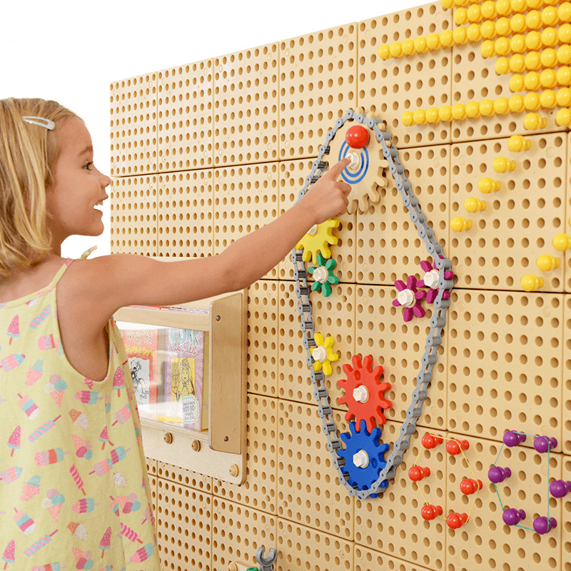 STEM WALL Gears and Chain - 39 Piece Set