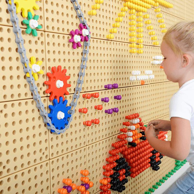 STEM WALL Gears and Chain - 39 Piece Set
