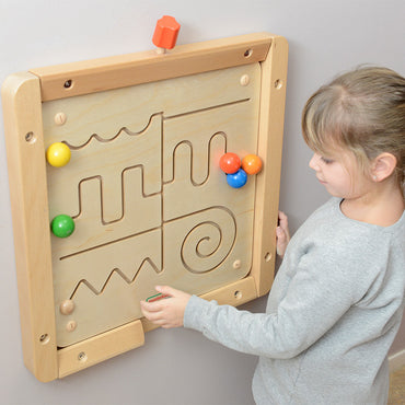 Waves and Lines Sliding Maze Montessori Educational Toys