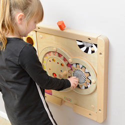 Hand Coordination Training Gears Wooden Natural Toys