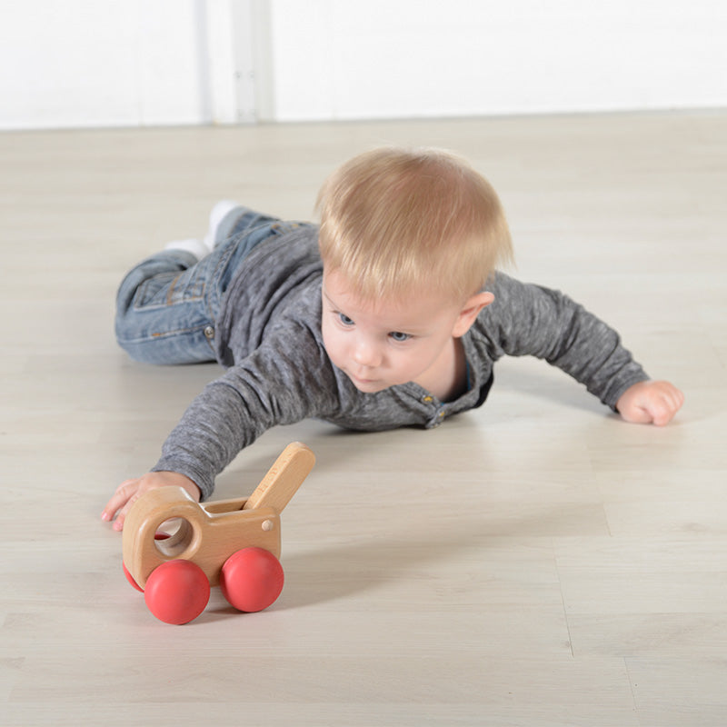 Push Along Rolling Wooden Toy -Lil' Chunkerz