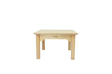 Inga Design Kids - 535H Square Table (Clear Varnish)
