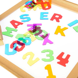 38 Pieces Translucent Numbers and Alphabets Set